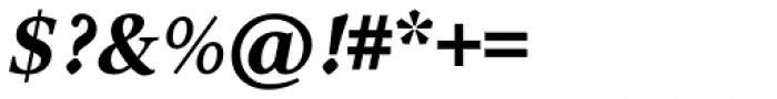 Arethusa Semi Bold Italic Font OTHER CHARS