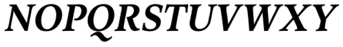 Arethusa Semi Bold Italic Font UPPERCASE
