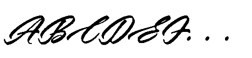 Aretlar Eraghes  Italic Font UPPERCASE