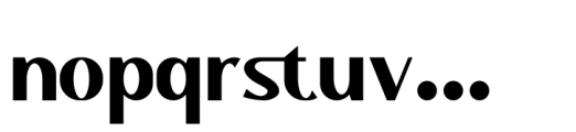 Areto Regular Font LOWERCASE