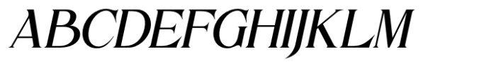 Areus Italic Font UPPERCASE