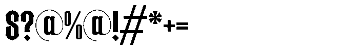 Arexa Regular Font OTHER CHARS