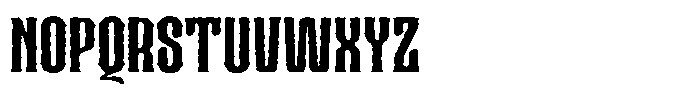 Arexa Rough Font UPPERCASE