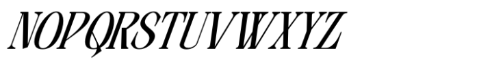 Arfa Italic Font UPPERCASE