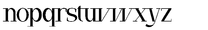 Argalis Regular Font LOWERCASE