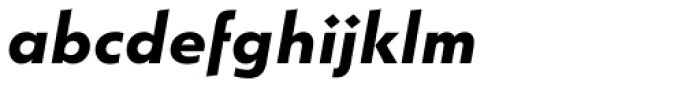 Argent Sans Bold Italic Font LOWERCASE