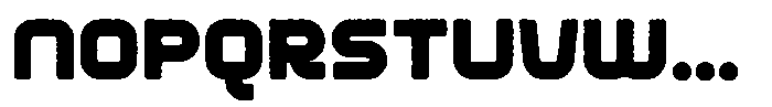 Argero Angular Font LOWERCASE