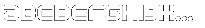 Argero Outline FONT