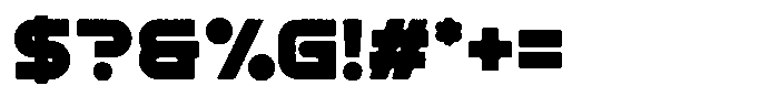 Argero Rough Font OTHER CHARS