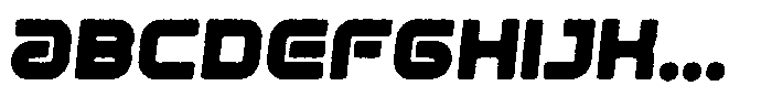 Argero Rounded Eroded Italic FONT