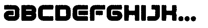 Argero Rounded Eroded FONT