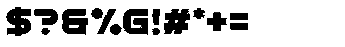 Argero Rounded Rimmed Font OTHER CHARS