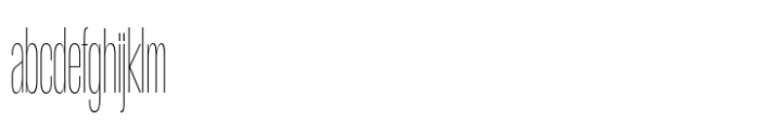 Arges Condensed Hairline FONT