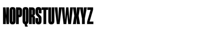 Arges Extra Heavy Font UPPERCASE