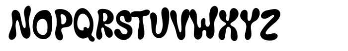 Argile Syrup Medium Font UPPERCASE