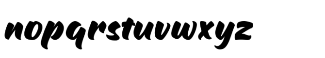 Argiss Regular Font LOWERCASE