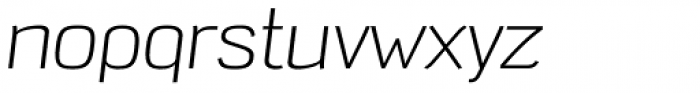 Argo Nova Light Italic Font LOWERCASE