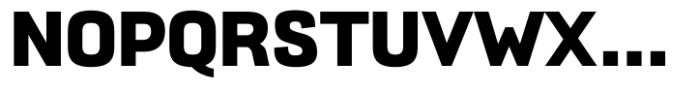 Argo Supernova Black Font UPPERCASE