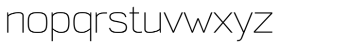 Argo Supernova Thin Font LOWERCASE