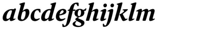 Argos Bold Italic Font LOWERCASE