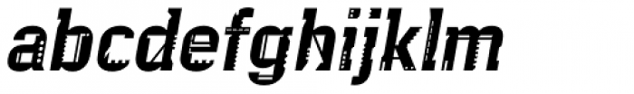 Argot Machine Italic Font LOWERCASE