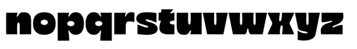 Argut Black Font LOWERCASE