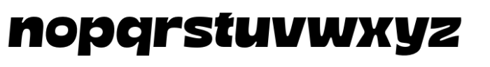 Argut Bold Italic Font LOWERCASE