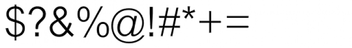 Arial MT Light Font OTHER CHARS