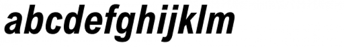 Arial Nova Condensed Bold Italic Font LOWERCASE