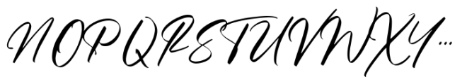 Arianthea Signature Font UPPERCASE
