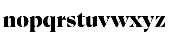 Ariata Pro Display Black Font LOWERCASE