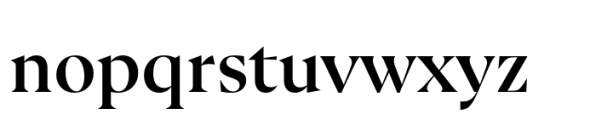 Ariata Pro Display Medium Font LOWERCASE
