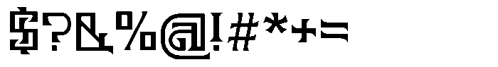 Ariav Font OTHER CHARS