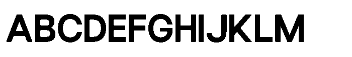 Ariex Nue Bold Font UPPERCASE
