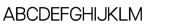 Ariex Nue Extra Light Font UPPERCASE