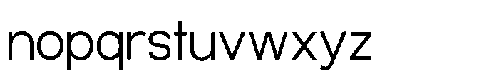 Ariex Nue Extra Light Font LOWERCASE