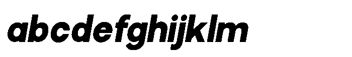 Ariex Nue Heavy-Italic FONT