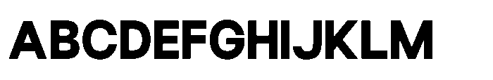 Ariex Nue Heavy Font UPPERCASE