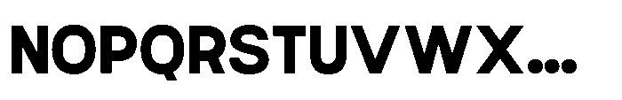 Ariex Nue Heavy Font UPPERCASE