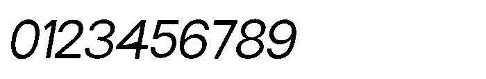 Ariex Nue Light-Italic Font OTHER CHARS