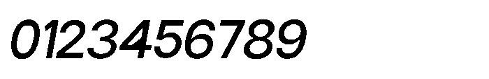 Ariex Nue Medium-Italic Font OTHER CHARS