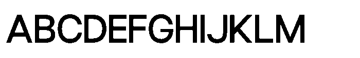 Ariex Nue Medium Font UPPERCASE