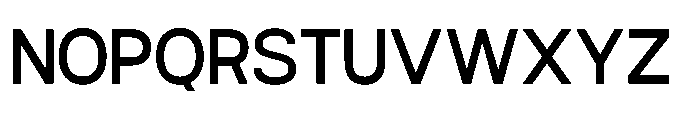 Ariex Nue Medium Font UPPERCASE