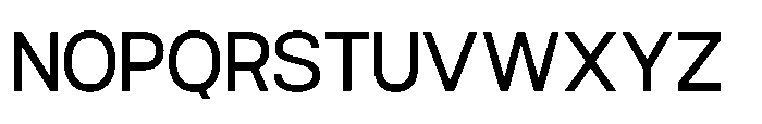 Ariex Nue Regular Font UPPERCASE