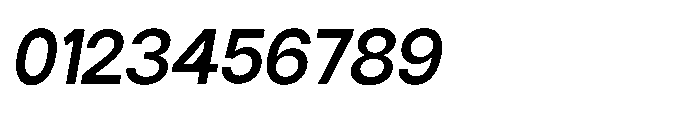 Ariex Nue Semi Bold-Italic Font OTHER CHARS