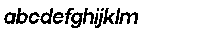 Ariex Nue Semi Bold-Italic FONT