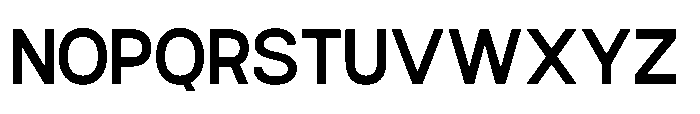 Ariex Nue Semi Bold Font UPPERCASE