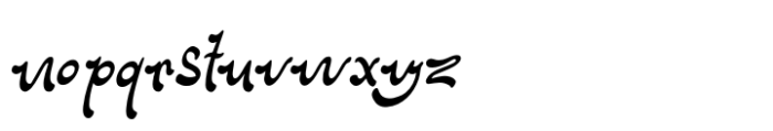 Arimalia Font LOWERCASE
