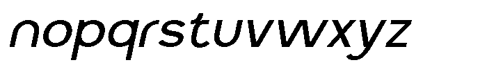 Arint Italic Font LOWERCASE