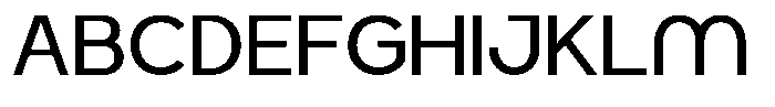 Arint Regular Font UPPERCASE